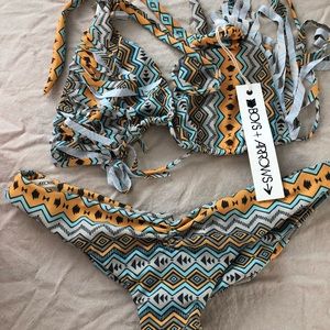 Boys and Arrows Bathing Suit NWT